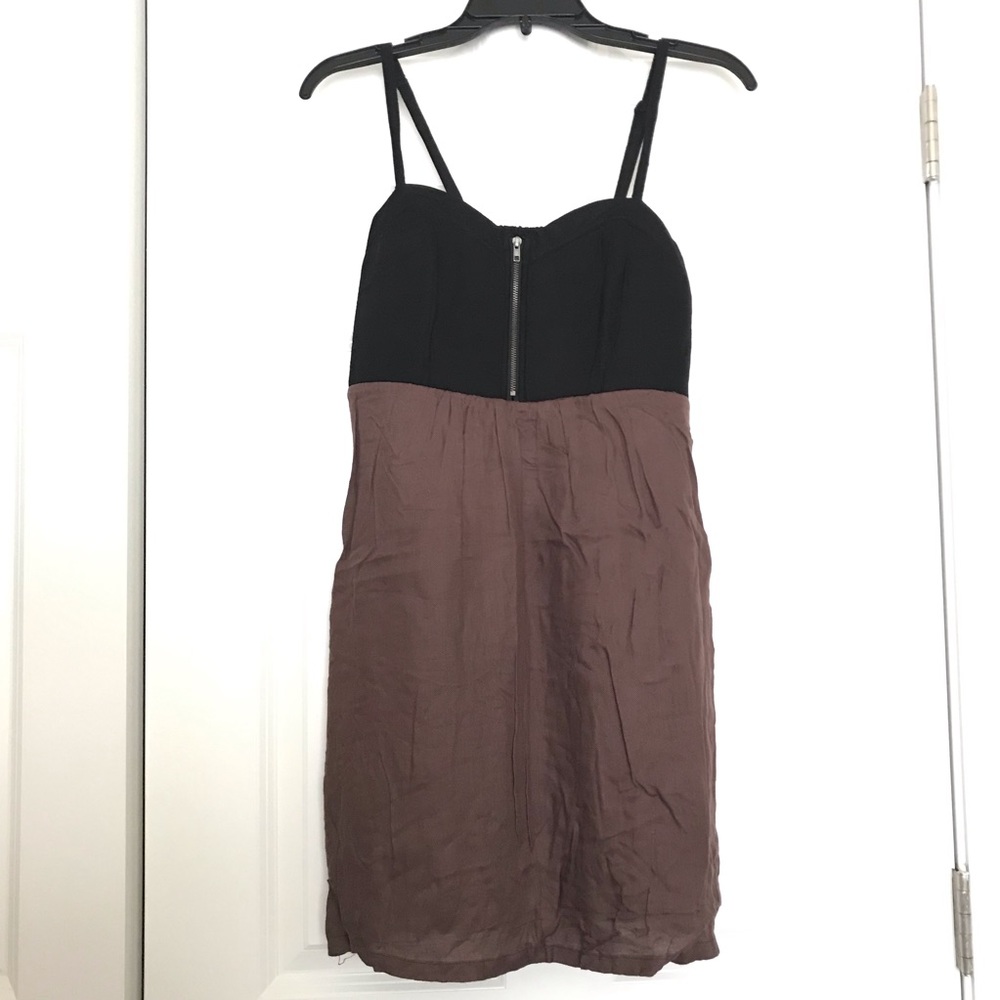 Bebe Brown & Black Dress